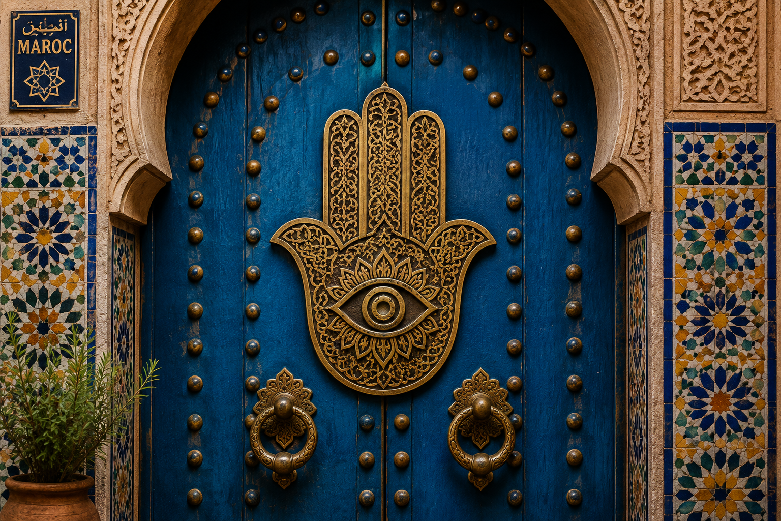 Khmissa (Khamsa) The Hand of Fatima in Morocco