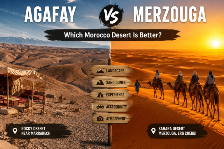 Agafay vs Merzouga Agafay vs Merzouga