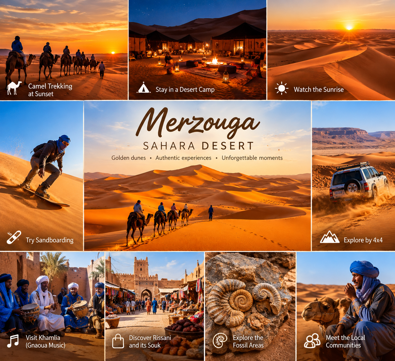 Merzouga Sahara Desert