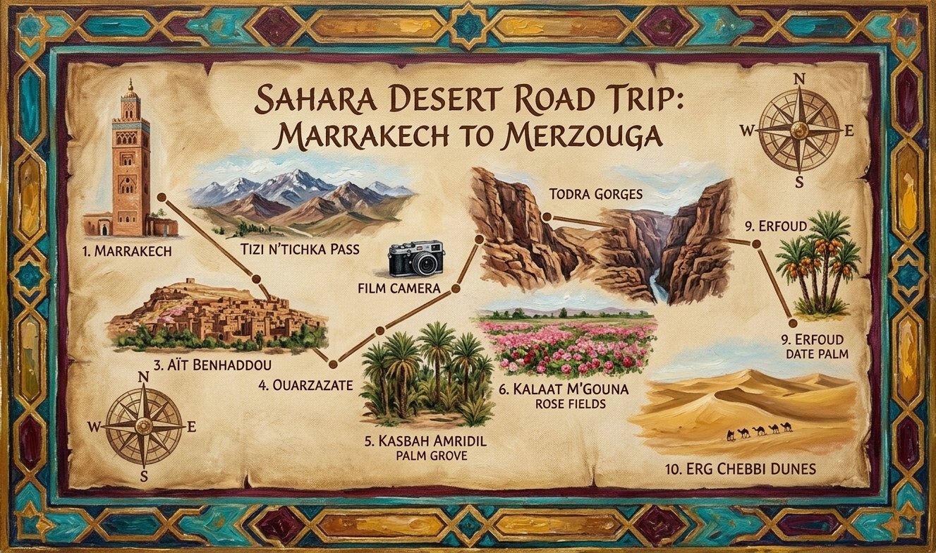 What to See Between Marrakech and Merzouga